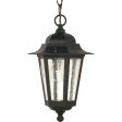 Cornerstone 13 In. Outdoor Hanging Lantern Black finish For Discount