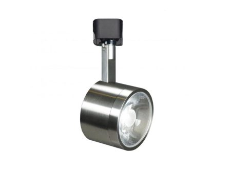 Round LED Track Head, 1000 Lumens, 12W, 3000K, Halo, 24° Beam Angle, Nickel Sale