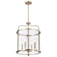 Yorktown 16 in. 4 lights Pendant Light Brass Finish on Sale