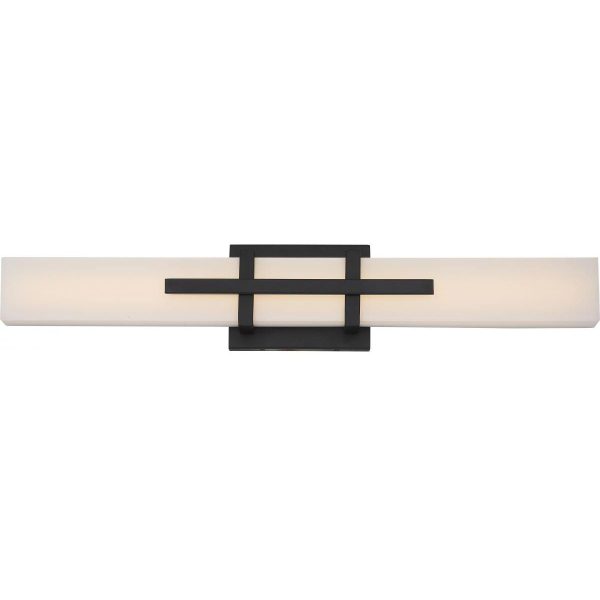 Grill 24 in. LED Bath Bar 2080 Lumens 3000K Bronze Finish Fashion