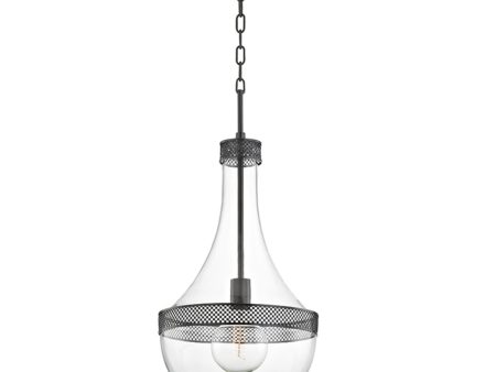 Hagen 14 In. Pendant Light Old Bronze Finish Hot on Sale