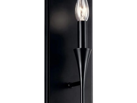 Alvaro 11  1-Light Wall Sconce, Black Finish Online Sale