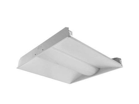 2x2 LED Troffer Light, 3600 Lumens, 30 Watts, 5000K, 120-277V, Center Basket Fixture For Sale