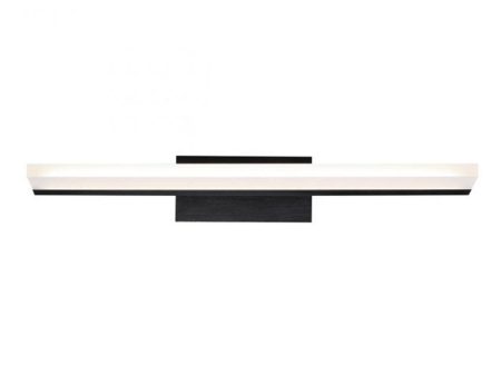 Level 19 in. LED Bath Bar 865 Lumens 3500K Black Finish Sale