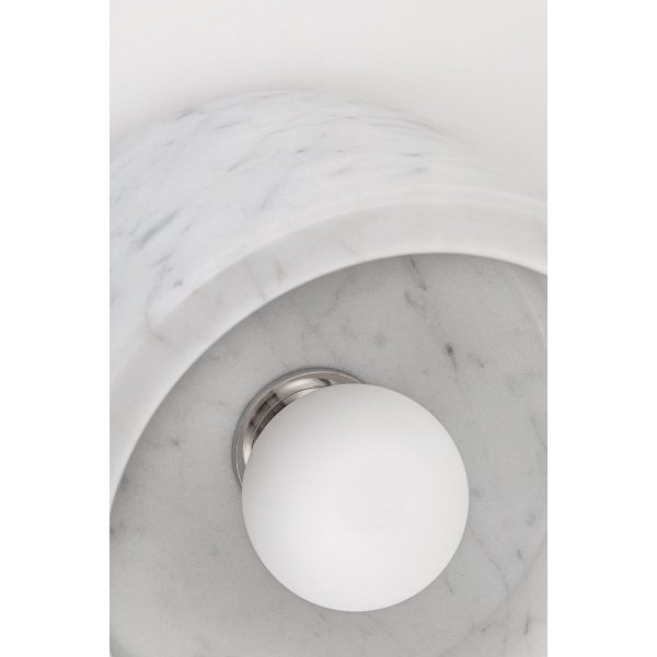 Loris 6 in. LED Flush Mount Light White Finish on Sale