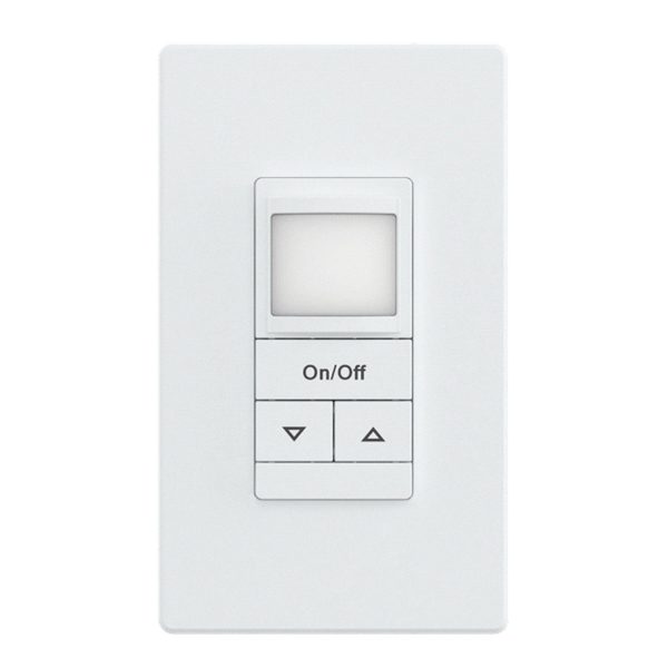 800-Watt Multi-Location Passive Infrared 0-10V Dimming Occupancy Motion Sensor Switch Matte White on Sale