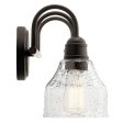 Avery 24 In 3-Lights Bathroom Vanity Light With Clear Fluted Glass, Bronze Finish For Cheap