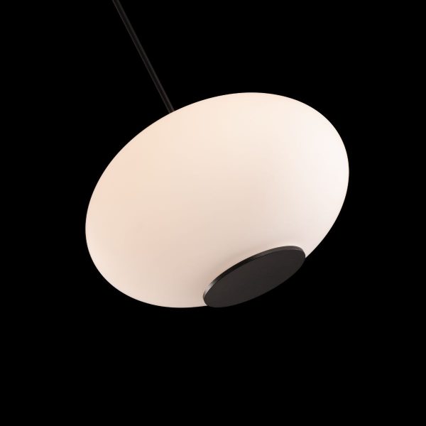 Illusion 22 in. LED Pendant Light 3000K Black finish Sale