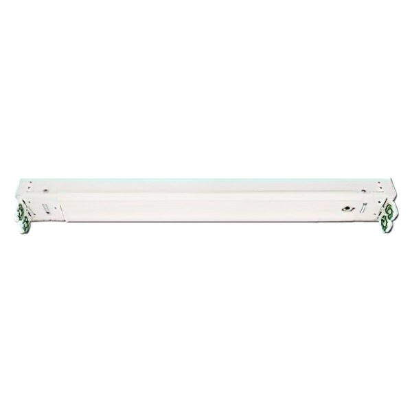 4ft 2-Lamp T8 LED Ready Strip Light, Double End Wiring, Bulbs Not Included Hot on Sale