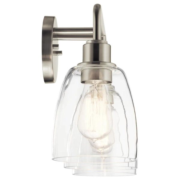 Meller 24 In 3-Lights Bathroom Vanity Light, Brushed Nickel Finish Hot on Sale