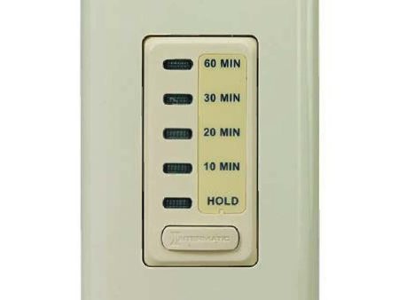 15-Amp 60-Minutes Countdown In-Wall Preset Timer Switch Ivory Sale