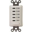 15-Amp 30-Minutes Countdown In-Wall Preset Timer Switch Light Almond For Cheap