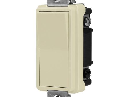 Deco 4-Way 15 Amp Rocker Switch, Ivory For Sale