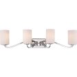 Willow 34 in. 4 Lights Vanity Light Nickel Finish Cheap