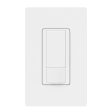 Maestro PIR 180° Occupancy|Vacancy Sensor Wall Switch, 3-Way or Multi-Location, 5 Amps, 120V, White For Discount