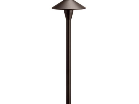 6.75  Path Light Aluminum 12V Textured Architectural Bronze For Cheap