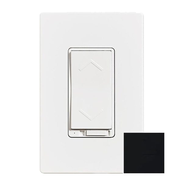 Wi-Fi Smart Dimmer Switch, 150-Watts LED, Single Pole or 3-Way, Black Online Hot Sale