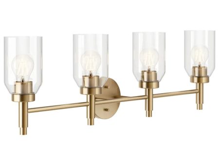 Madden 34 In 4-Lights Bathroom Vanity Light, Bronze Finish For Cheap