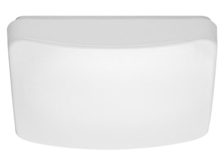 11 in. LED Flush Mount Light Selectable CCT White finish with ON OFF microwave sensor Discount