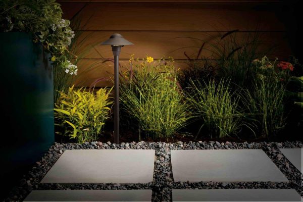 12V 6  Dome Landscape Path Light Textured Architectural Bronze Supply