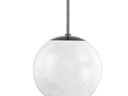 Burlington 16 in. Pendant Light Gray Finish Sale