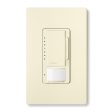 Maestro PIR 180° Vacancy Motion Sensor Wall Switch with LED+ Dimmer, 150W, 120V, Light Almond on Sale