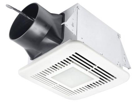 Delta BreezElite 80-110 CFM Adjustable Speed Bathroom Exhaust Fan With Dimmable LED Light, Motion and Humidity Sensor Online