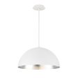 Yolo 20 in. LED Pendant Light Silver Finish Fashion