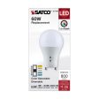 Dimmable A19 LED Bulb, 9 Watts, 800 Lumens, 2700K to 5000K, 60W Equal, GU24 Base Fashion