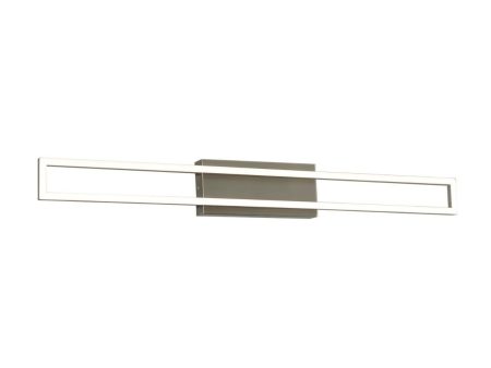 Zola 36 in. LED Bath Bar Satin Nickel finish Online Sale