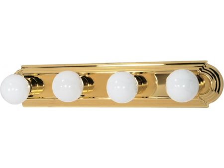 24 in. 4 Lights Bath Bar Gold Finish Cheap