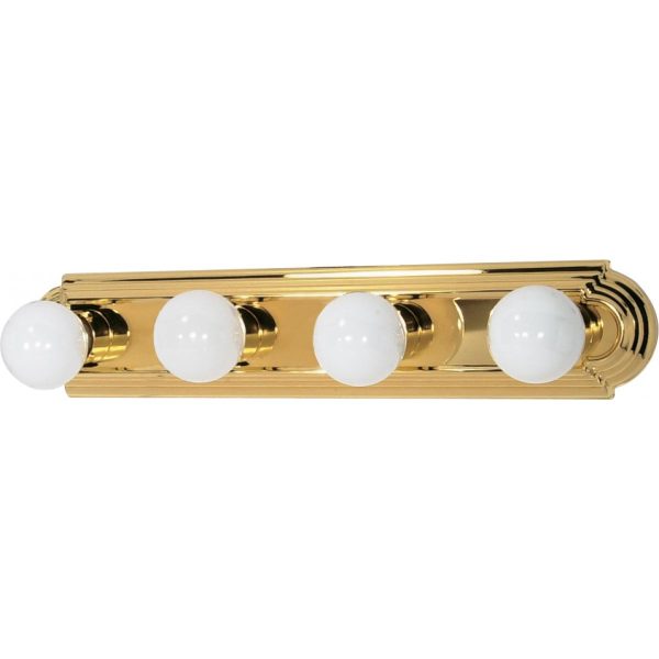 24 in. 4 Lights Bath Bar Gold Finish Cheap