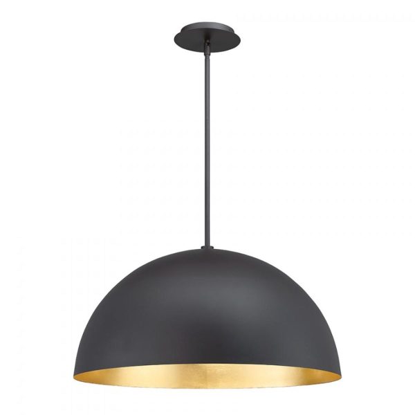 Yolo 24 in. LED Pendant Light Gold Finish Online Hot Sale