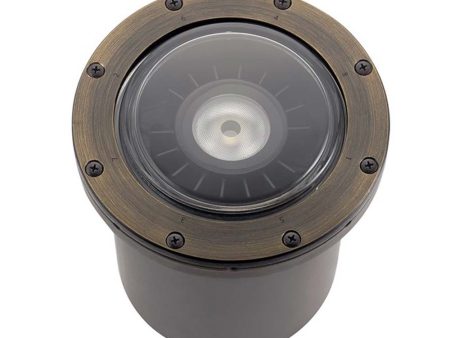 VLO LED In-Ground Landscape Light 15 Degree 3000K Centennial Brass Supply