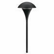 120V Landscape Path & Spread Light Textured Black For Discount