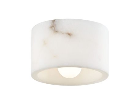 Loris 6 in. LED Flush Mount Light White Finish on Sale