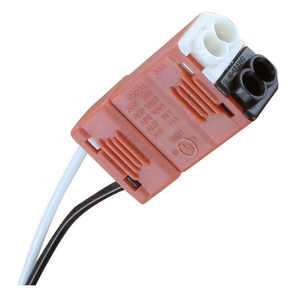 2-Lamp Wiring Harness with Tall Non-shunted Sockets for LED Tubes Online Hot Sale