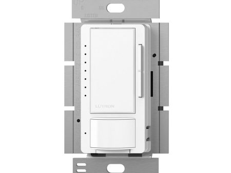 Maestro PIR 180° Vacancy Motion Sensor Wall Switch with LED+ Dimmer, 150W, 120V, White Hot on Sale