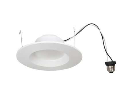 5 6   Recessed LED Can Light, 700 Lumens, 65W Equal, 3000K, Smooth White Trim Cheap