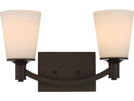 Laguna 16 in. 2 Lights Vanity Light Bronze Finish Discount