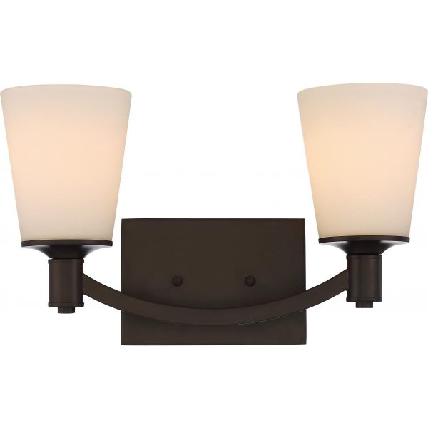 Laguna 16 in. 2 Lights Vanity Light Bronze Finish Discount