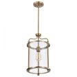 Yorktown 10 in. Pendant Light Brass Finish Hot on Sale