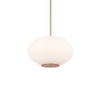 Illusion 16 in. LED Pendant Light 3000K Brass finish on Sale