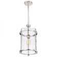 Yorktown 10 in. Pendant Light Polished Nickel Finish For Sale