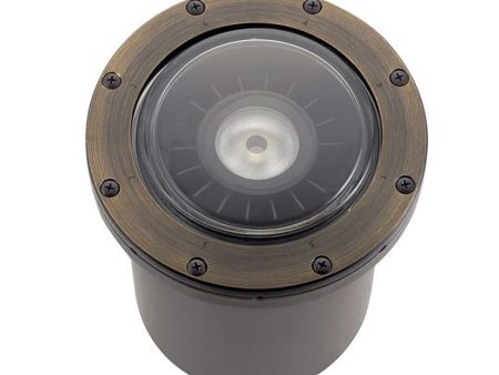 VLO LED In-Ground Landscape Light 60 Degree 3000K Centennial Brass Online now