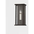 ZUMA 13 in. Outdoor Wall Sconce French iron Finish For Cheap