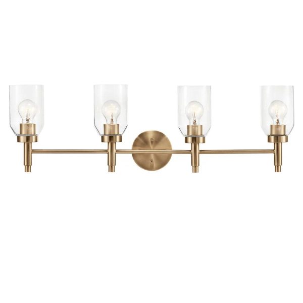 Madden 34 In 4-Lights Bathroom Vanity Light, Bronze Finish For Cheap