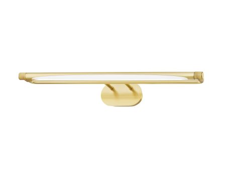 Berkshire 25 in. LED Picture Light Brass finish For Discount