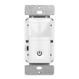 PIR 180° Vacancy Motion Sensor Wall Switch, 500 Watts, 120V, White Online