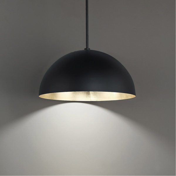 Yolo 24 in. LED Pendant Light Gold Finish Online Hot Sale